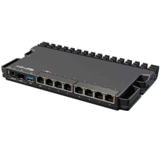 ROTEADOR ROUTER BOARD POE 07 PORTAS GE + 01 PORTA 2.5G + 01 PORTA SFP+ RB5009UG+S+IN - MIKROTIK