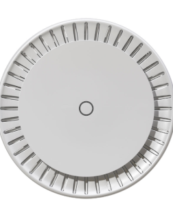 ACCESS POINT MIKROTIK WIFI 6 COM 02 PORTAS GIGA DUAL BAND 1800MBPS POE CAPGI-5HAXD2HAXD (CAP AX)
