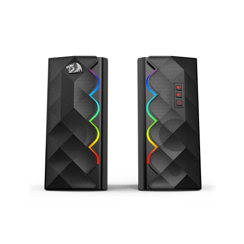 CAIXA DE SOM GAMER REDRAGON CIPHER RGB PRETO
