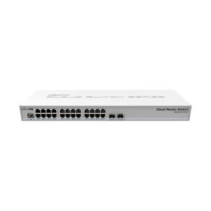 CLOUD ROUTER SWITCH CRS326-24G-2S+RM 24 PORTAS GIGABIT E 2 SFP+ - MIKROTIK