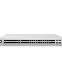 SWITCH UBIQUITI GERENCIAVEL L3 48 PORTAS 2.5 GIGABIT + 04 SFP+ DE 10GB USW-ENTERPRISE- 48-POE RACK