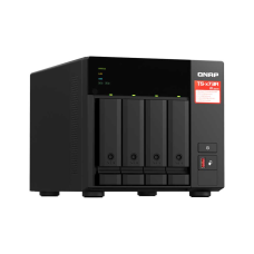 STORAGE NAS QNAP 4 BAIAS AMD RYZEN V1000, 2.2GHZ, 8GB, 2x 2.5 GBE TORRE - TS-473A-8G-BR