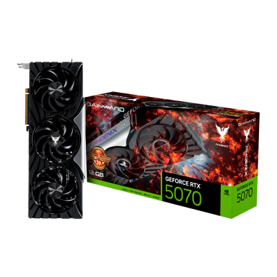 PLACA DE VIDEO GAINWARD GEFORCE RTX 5070 GS PHOENIX 12GB GDDR7 192BITS NE75070T19K9-GB2050X