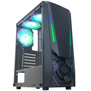 GABINETE GAMER K-MEX FITA LED RGB