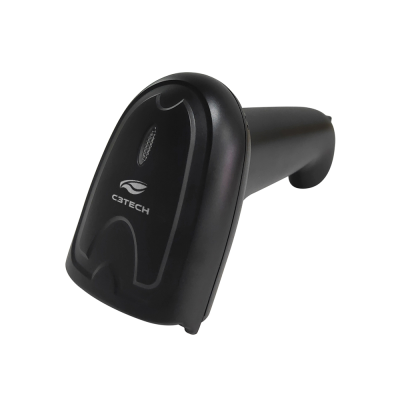 LEITOR CÓDIGO DE BARRAS C3TECH LB-70BK S/ PEDESTAL PRETO