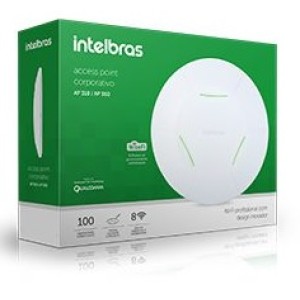ROTEADOR/ACCESS POINT DE TETO - Wireless 300Mbps AP310 Intelbras