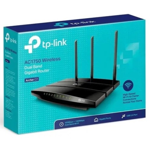 ROTEADOR TPLINK WIRELESS ARCHER C7 GIGABIT DUAL B