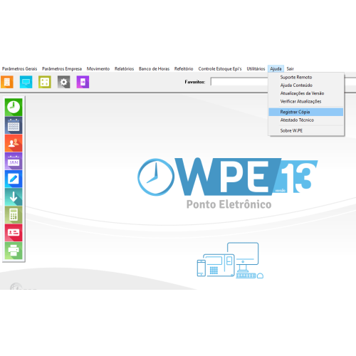WPE SISTEMA GESTOR DE RELOGIO PONTO EM NUVEM