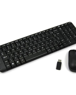 TECLADO E MOUSE S/FIO LOGITECH MK220