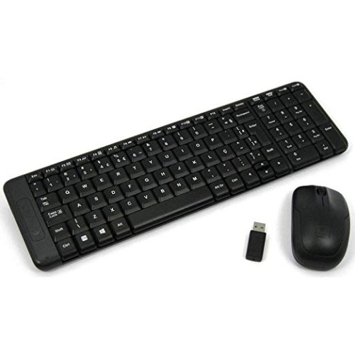 TECLADO E MOUSE S/FIO LOGITECH MK220