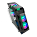 GABINETE GAMER PIXXO RGB FANS C VIDRO