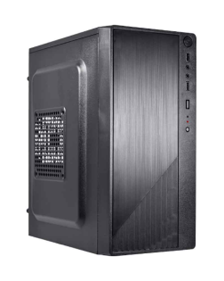 GABINETE K-MEX GM-09NX COM FONTE PX300 DNG 200W PRETO ACO GALVANIZADO